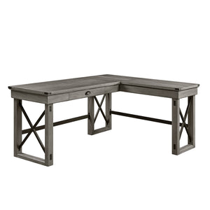 Talmar - Marble Top Weathered Writing Desk With Lift Top