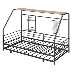 Playhouse Design Bed With Trundle