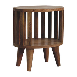 Ariella - Single Shelf Nightstand - Oak