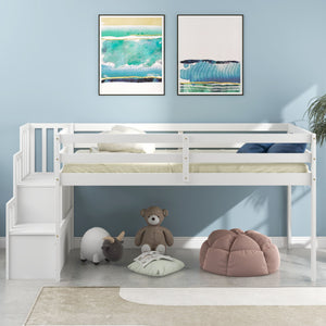 Loft Bed With Staircase