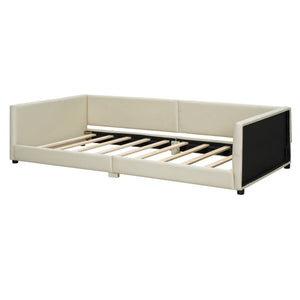 Upholstered Platform Bed, Mother & Child Bed