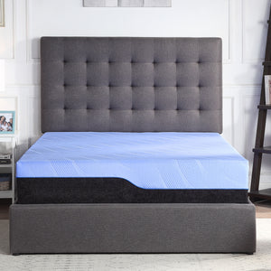 Refresh - 12" Hybrid Cooling Gelcare Memory Foam And Coil Mattress