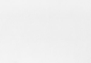 Queen Size Headboard Only Upholstered Leather Look - White