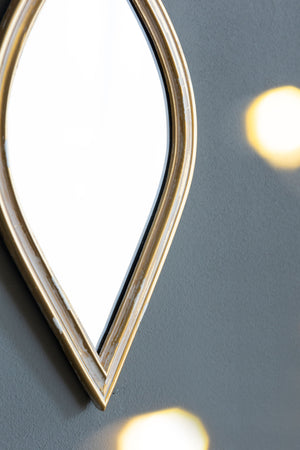 Small Decorative Mirror For Wall Decor, 2 Pieces Wall Accent