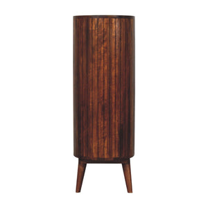 Cortez - Open Cabinet - Brown