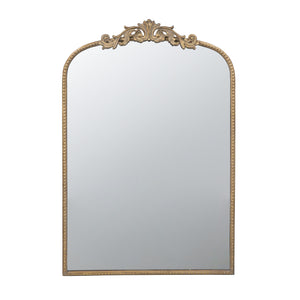 Arch Mirror, Baroque Inspired Wall Decor For Bathroom, Bedroom, Living Room
