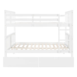 Bunk Bed With Ladder For Bedroom, Guest Room Furniture