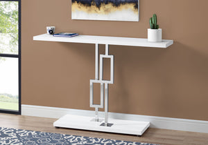 Console Accent Table, Narrow For Living Room