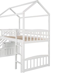 House Bed With 2 Drawers And Slide