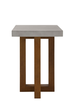 Keven - Faux Concrete Top Table