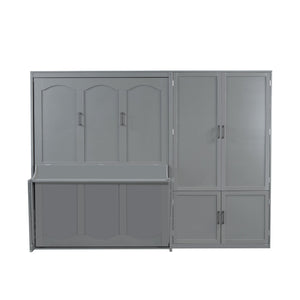 Murphy Elegant Wall Bed With Closet