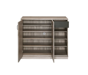 Toski - Shoe Cabinet - Rustic Gray Oak