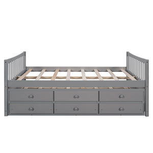 Twin Size Daybed With Trundle And Drawers