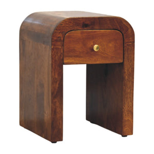 Mini Darcy - Nightstand With Curved Edges