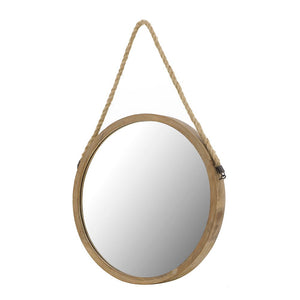 Rally - Wood Mirror - Brown