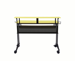 Suitor - Music Recording Studio Desk - Black / Yellow