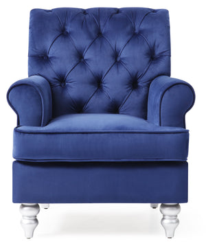 Elegant Round Arm Traditional Chair