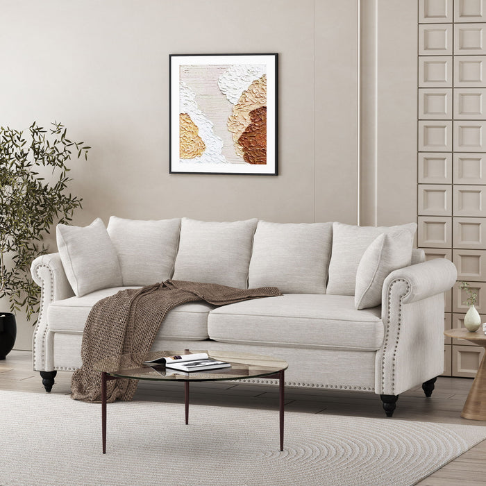 3 Seater Sofa With Elegant Design