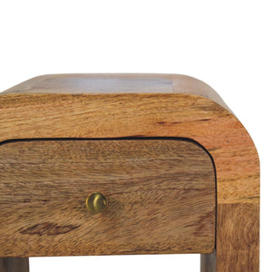 Mini Darcy - Nightstand With Curved Edges