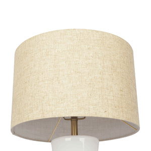 Cascade - Lamp Base Table Lamp - Beige / Gold / White