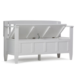 Brooklyn - Handcrafted Entryway Storage Bench