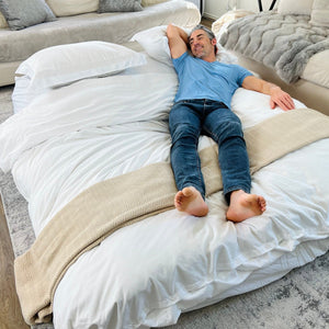 Bean Bag - Queen - Faux Fur