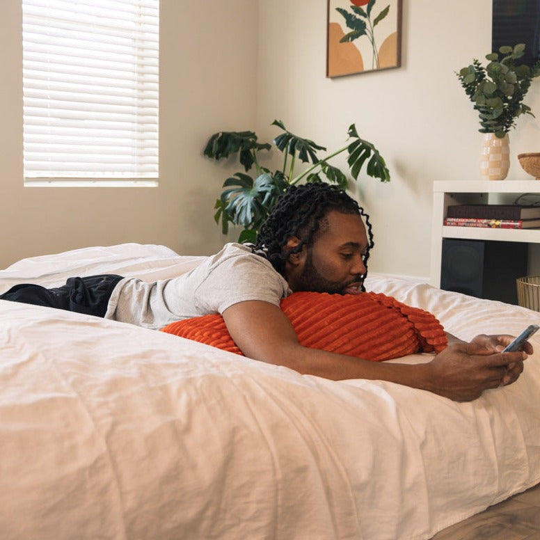 Bean Bag King Chinchilla American Mattress