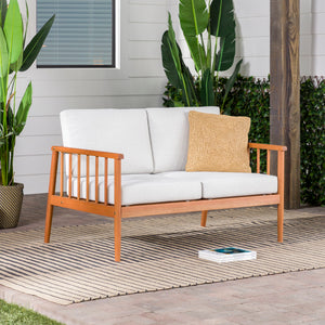 Contemporary Cushioned Patio Triple Lounge