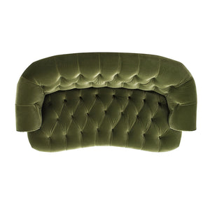 La Rosa - Victorian Chesterfield Loveseat