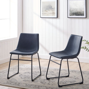 Industrial Dining Chairs (Set of 2)