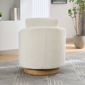 Swivel Accent Barrel Chair 360 Degree For Living Room