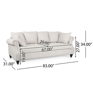 3 Seater Sofa With Elegant Design