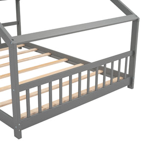 Wooden Playhouse Bed