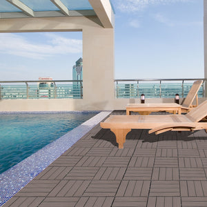 Composite Deck Tiles, Resist Rust, Water, Weather