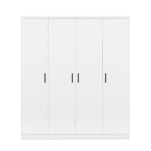 4 Door Wardrobe With 1 Drawer