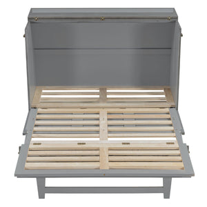 Murphy Bed With Large Drawers And USB Ports