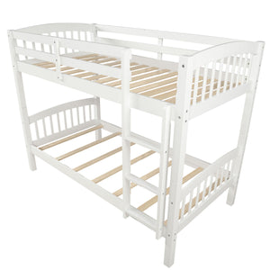 Solid Construction Bunk Bed With Ladder