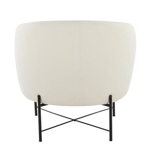 Chloe - Contemporary Chair - Black / White