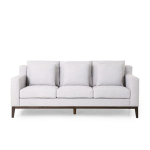 Comfy 3 Seat Sofa With Wooden Legs