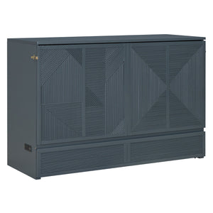 Murphy Bed With Large Drawer, USB Ports And Outlets