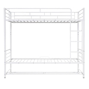 Metal Bunk Bed & Shelf And Guardrails