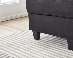 2 Piece Upholstered Cozy Comfortable Sectional