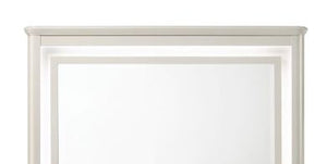 Laveda - Mirror With LED - White