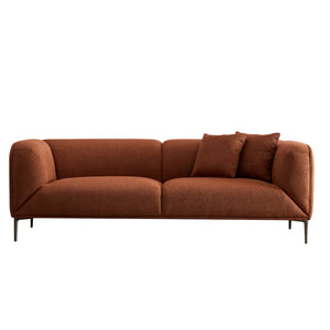 Modern Style Sofa With Solid Wood Frame And Cushions