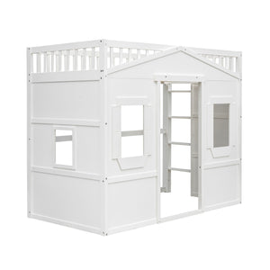 House Loft Bed With Ladder