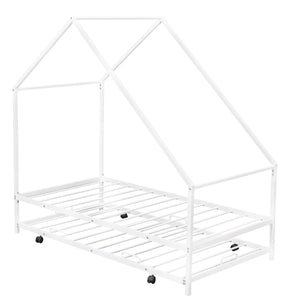 House Bed With Trundle