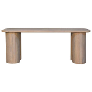 Twin Plank Marble Bench - Marble