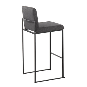 Fuji - Contemporary High Back Barstool Elegant Design