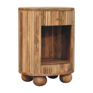 Soba - Ball Drawer Bedside Table
