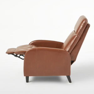 Wide Push Back Standard Recliner - Hazelnut
